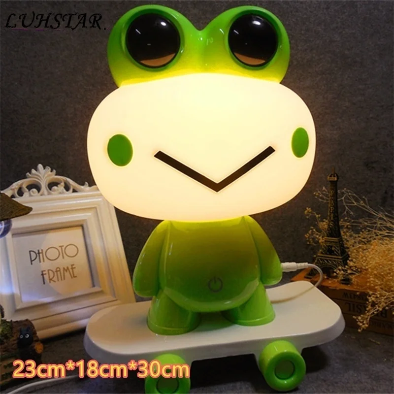 

Cartoon Night Lights Bedroom Lamp Bedside Lamp Led Desk Lamp Usb Rechargeable Light Kids Children Gift Home Deco Lights Fixtures