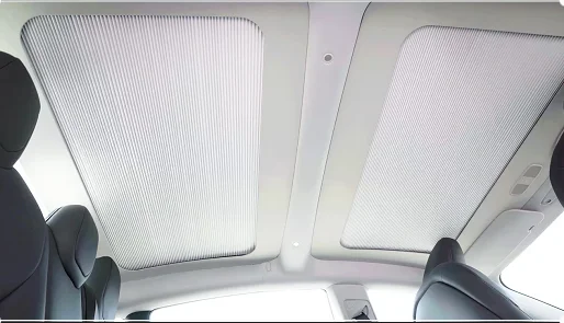 Power Panoramic Sunroof Retractable Roof for Tes Model 3/3 Highland Y Sun Protection Electric Sunshade Voice Control