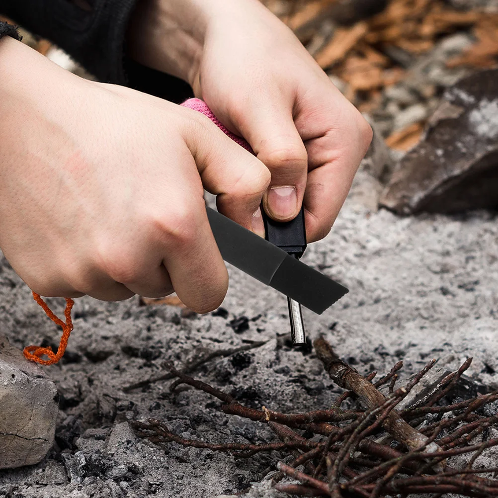 

20Pcs Outdoor Fire Starting Tools Serrated Survival Fire Starter Emergency Camping Scraper Striker Lightweight Portable