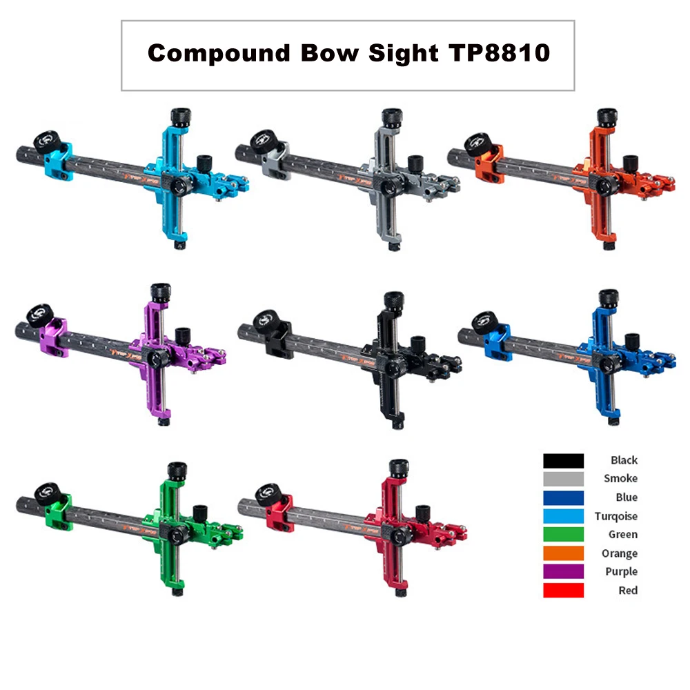 Competitive Composite Bow And Arrow Sight Archery Game Accessories TP8810 Target Sight Without Sight Head