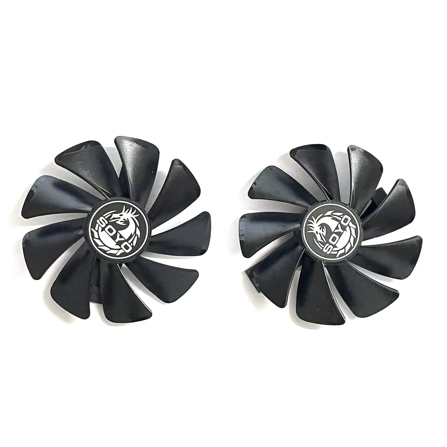 جديد GPU مروحة 95 مللي متر CF1015H12D تيار مستمر 12 فولت 0.45A RX 580 بطاقة الرسومات استبدال الملحقات ل SOYO AMD axsnow RX580 بطاقة الرسومات