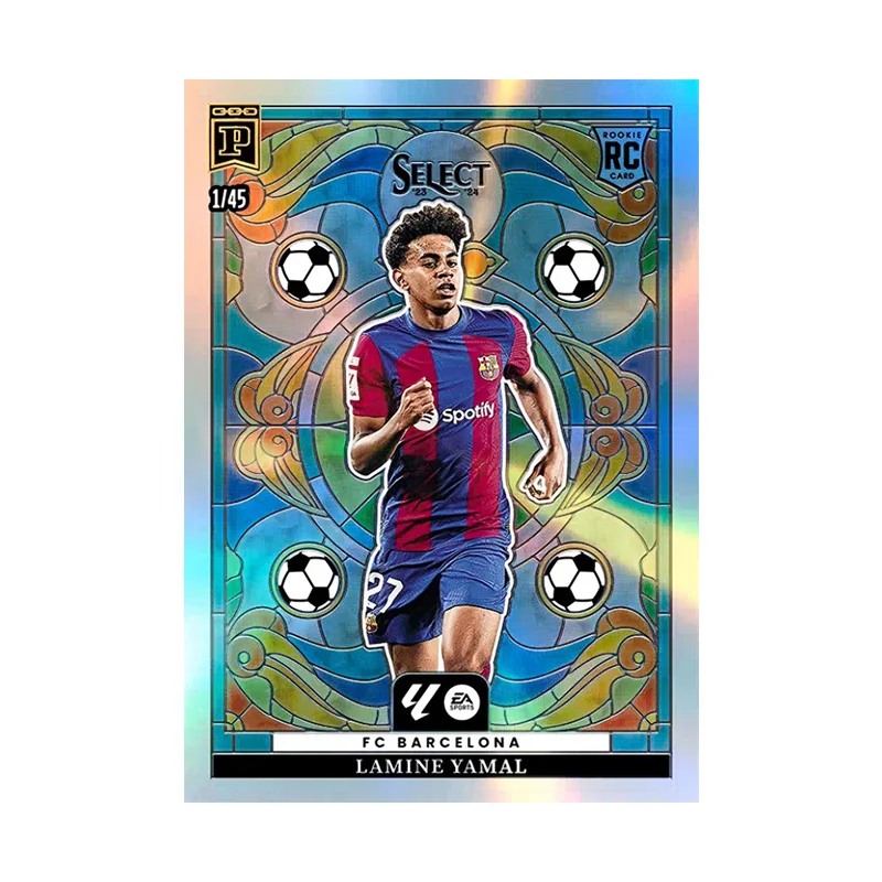 Diy zelfgemaakte Panini FIFA World Cup voetbalserie laminamine Yamal Signature Collection Card speelgoed cadeau