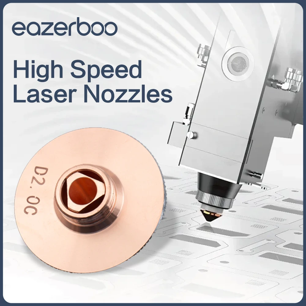 High Speed Laser Nozzles for Fiber Cutting Machine Single Double Layers D28 M11 D32 M14 Raytools Precitec WSX HSG Bodor HANS