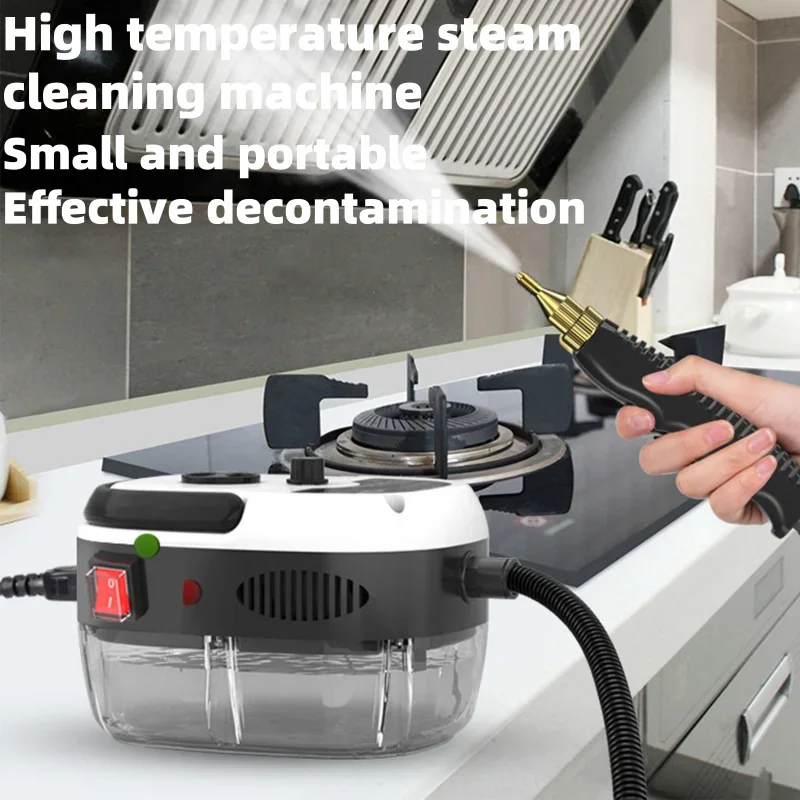 

2025 New 1500W handheld steam cleaner Suitable kitchen Bathroom conditioning Steam cleaning tools Portable steam cleaner