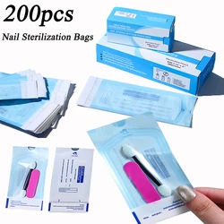 20/200pcs/Box Self-sealing Sterilization Pouches Bags 5 Sizes Medical-grade Bag Disposable Nail Art Tattoo Accessories Supplies