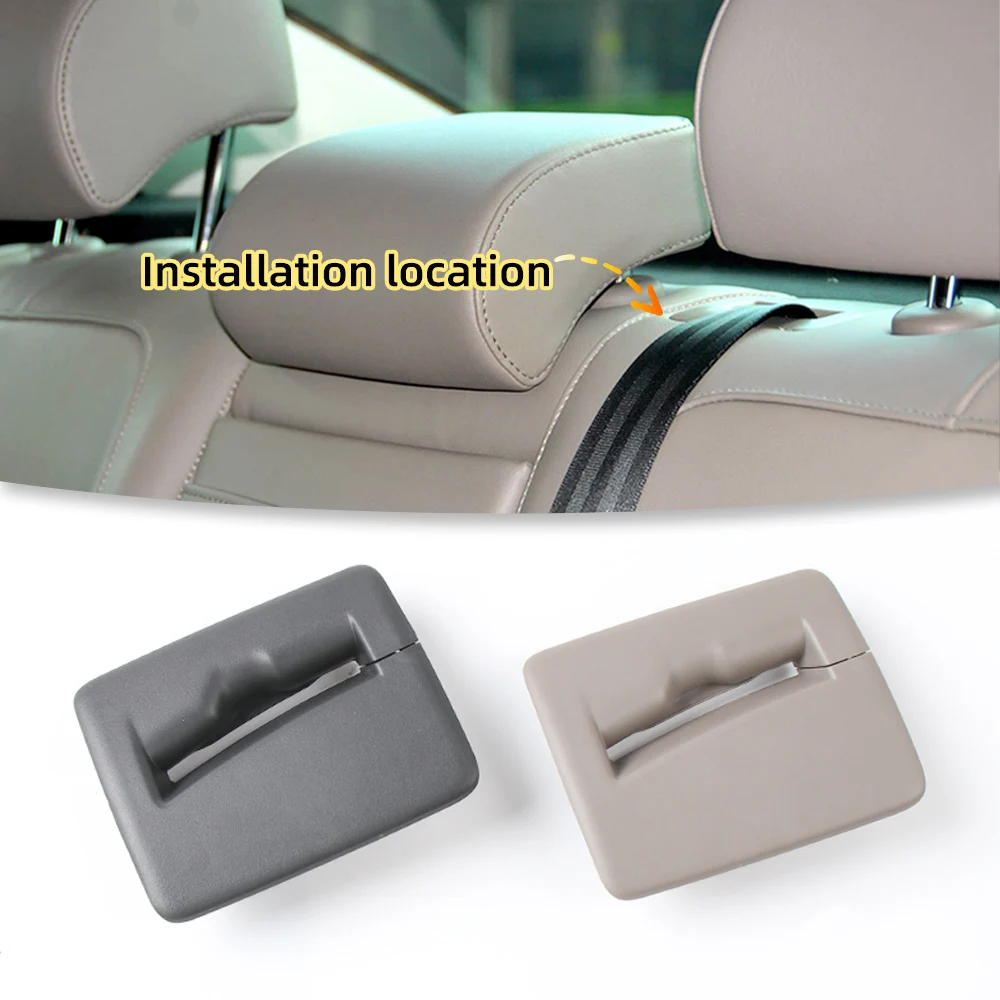 For VW Passat B6 B7L CC Rear Seat Belt Trim Cover Black Grey Beige Seat Belt Guide OEM 3C0857781 3C0 857 781 Car Accessories