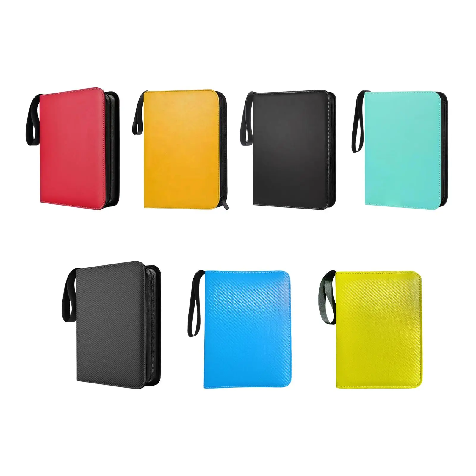 9 Pockets Photocard Binder Gathering Card Toy Portable Sturdy Zip Card Book Collector Album Folder for Album TCG Hobbies