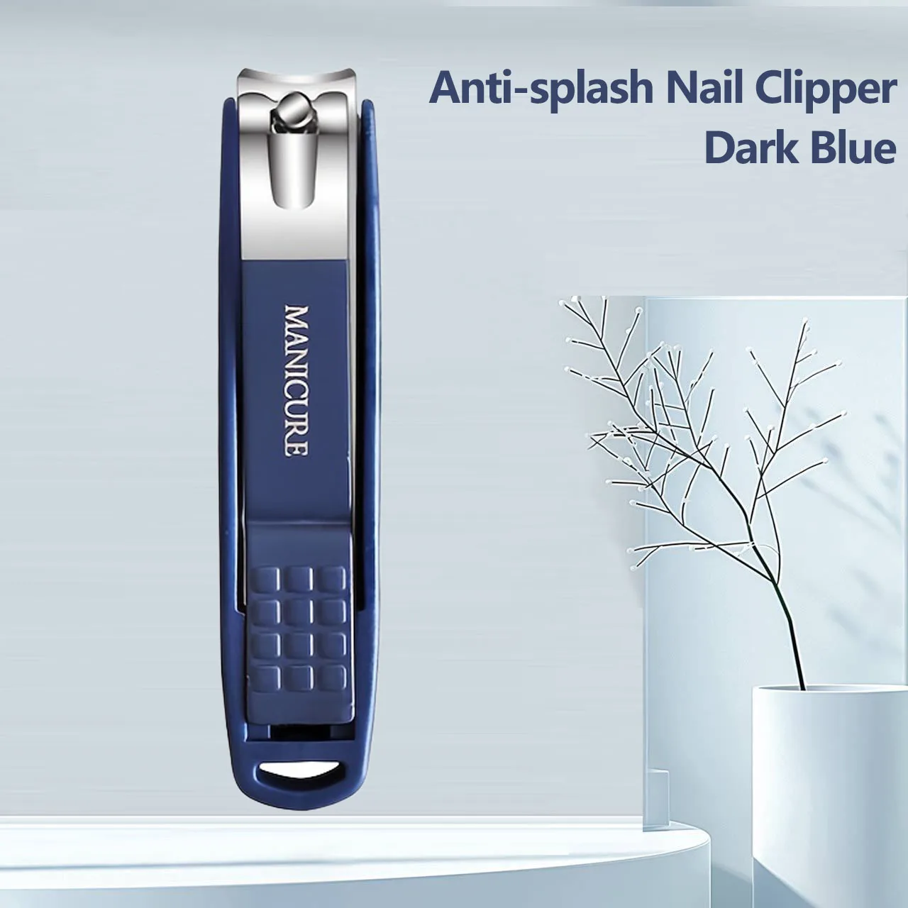 High-Quality Splash-Proof Nail Clippers with Storage Box