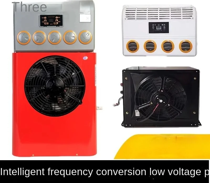 Truck Parking Air Conditioner 24V Refrigeration 12V Car-Mounted Air Conditioning Overhead Integrated Machine Tractor Engineering