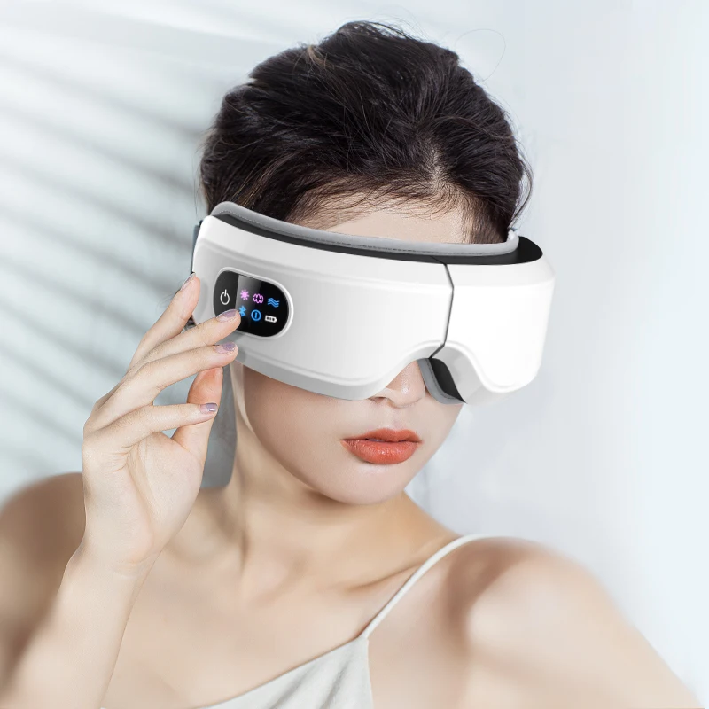 

Smart Beauty Eye Massage Machine Heat Compress Vibrating Air Pressure 4 Modes Electric Eye Massager