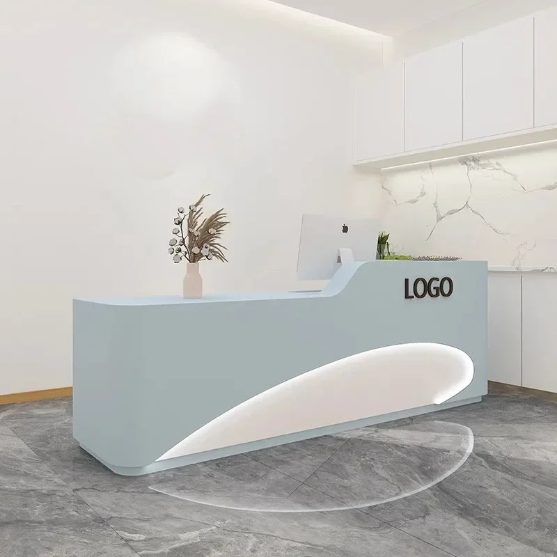 Luxo púlpito balcão de dinheiro mesa restaurante mesas escritório moderno laudry gabinete pulpitos loja estética bureau lounge móveis