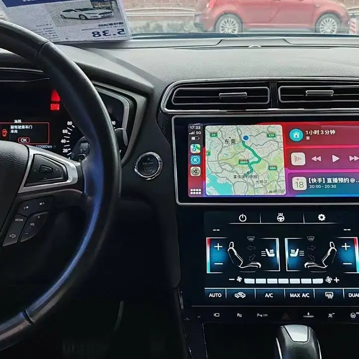 

Для Ford Mondeo 2014-2019 мультимедийное автомобильное радио на базе Android, новое обновление, автомобильный экран переменного тока, климат-контроль, головное устройство с GPS-навигацией Carplay
