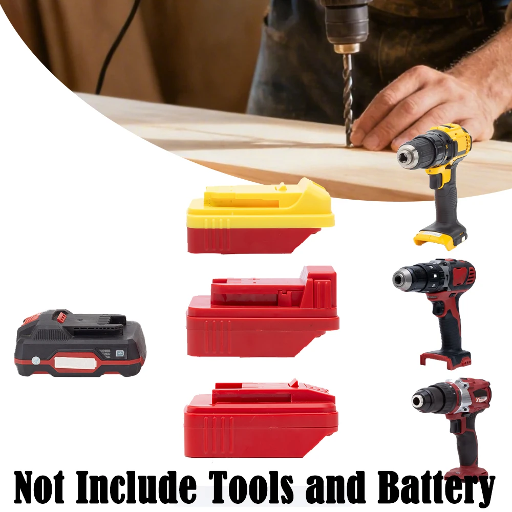 Adapter Converter For Lidl Parkside X20V Lithium Battery to for DeWalt/Milwaukee/Ozito18V Li-ion Tool Accessories(NO Battery )