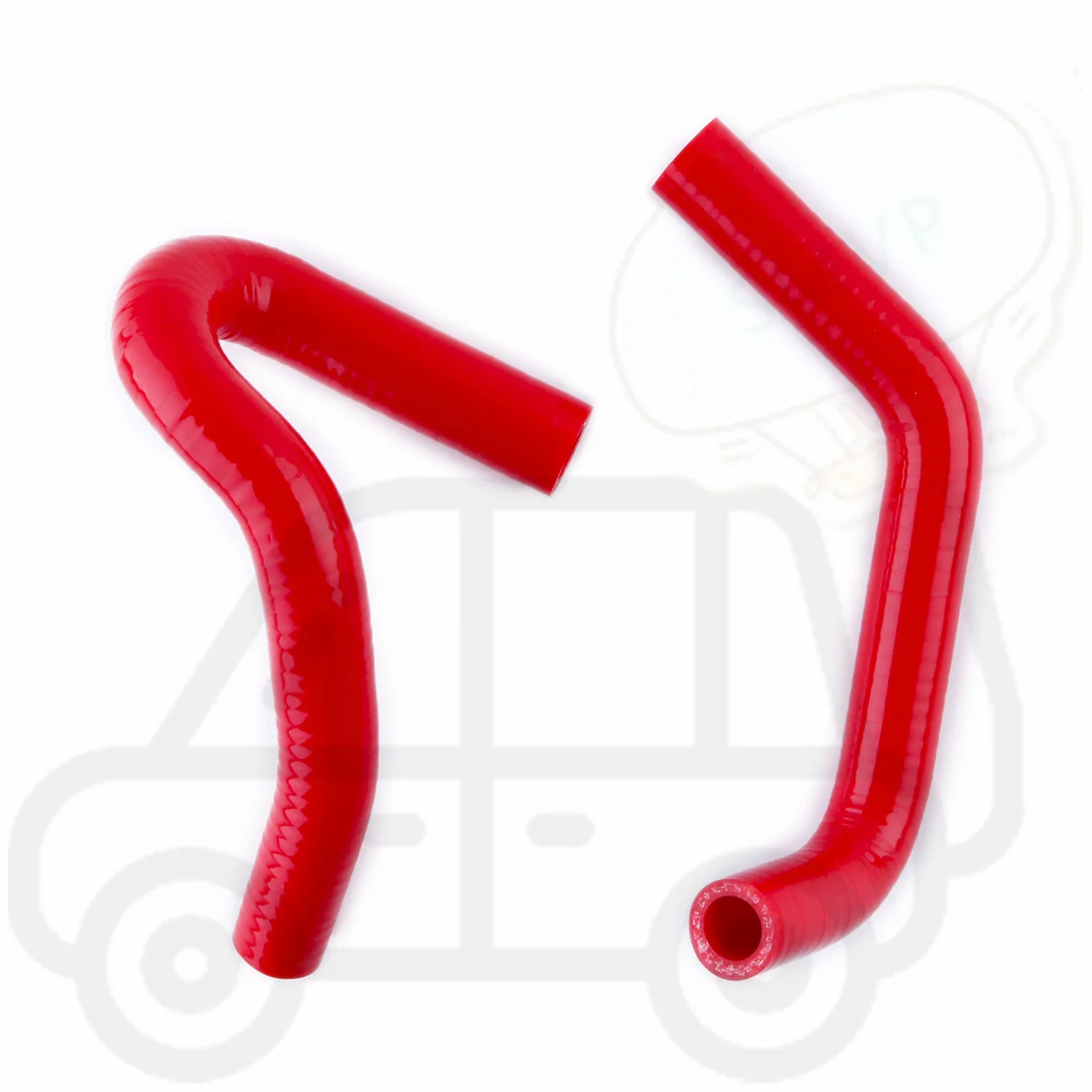 2PCS 3PLY For 1999-2005 Mazda MX5 MX-5 Miata 1.8L Silicone Heater Coolant Tube Pipe Hose Kit 2000 2001 2002 2003 2004