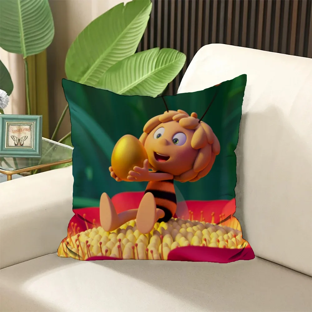 Fodera per cuscino decorativa Maya the Bee per cuscino Cuscini ornamentali Articoli per la decorazione della stanza di casa Fodere per cuscini