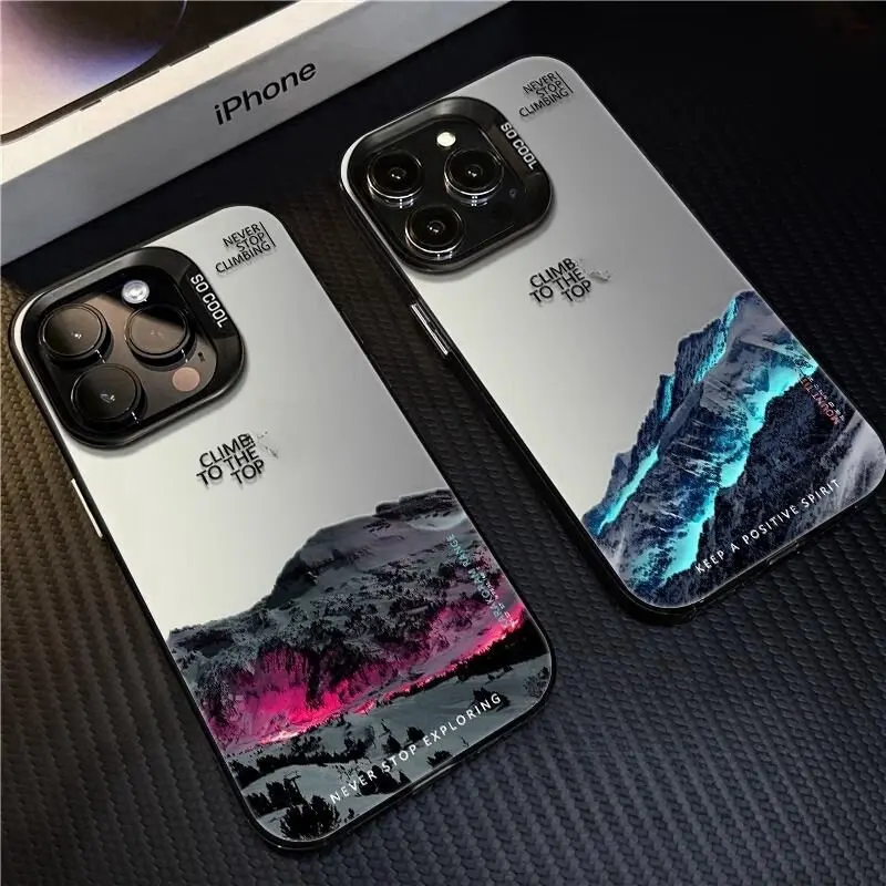 Snow Mountain Sunset IMD Phone Case for Huawei Honor 200 90 Lite 5G 200 Pro 70 X6B X7B X9B X8A X9A Magic 6 Pro P30 P40 Pro Cover