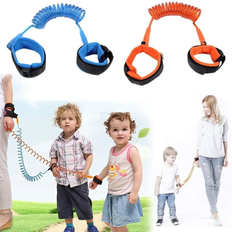 Anti Lost Wrist Link Toddler Leash, cinto de segurança para o bebê, Kid Strap Rope, Outdoor Walking Hand Belt, pulseira luminosa anti-perdida