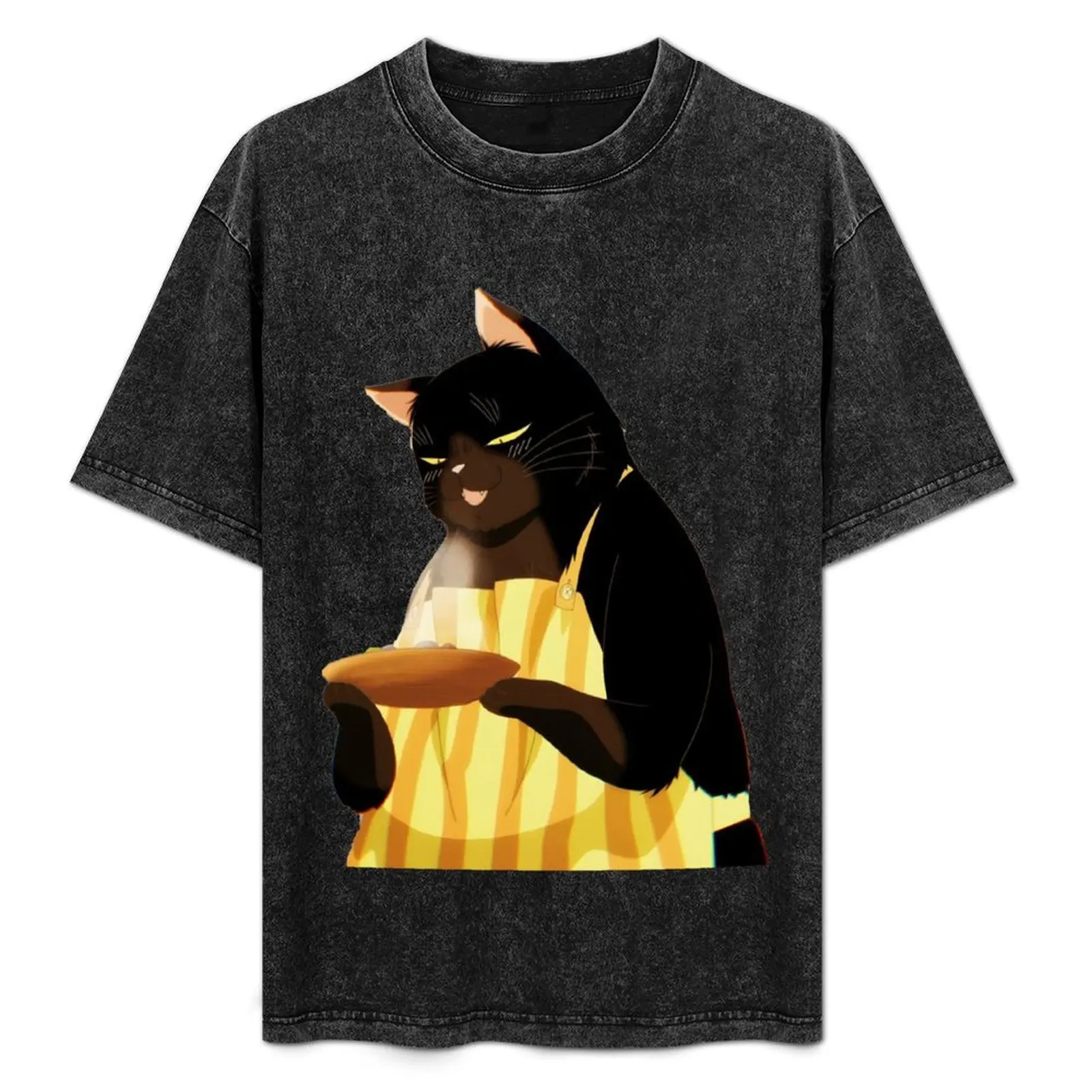 

The Masterful Cat Is Depressed Again Today T-Shirt Classic Crew Neck Cotton T-Shirt