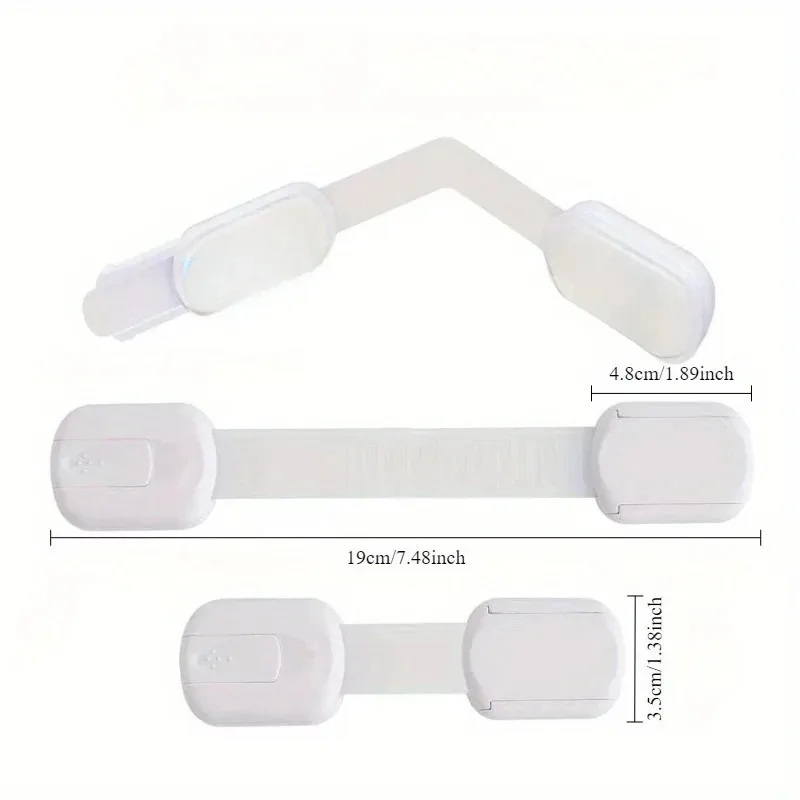 2 multi-functional cabinet door safety locks children's anti-clip children's drawer lock safety lock children's protective lock