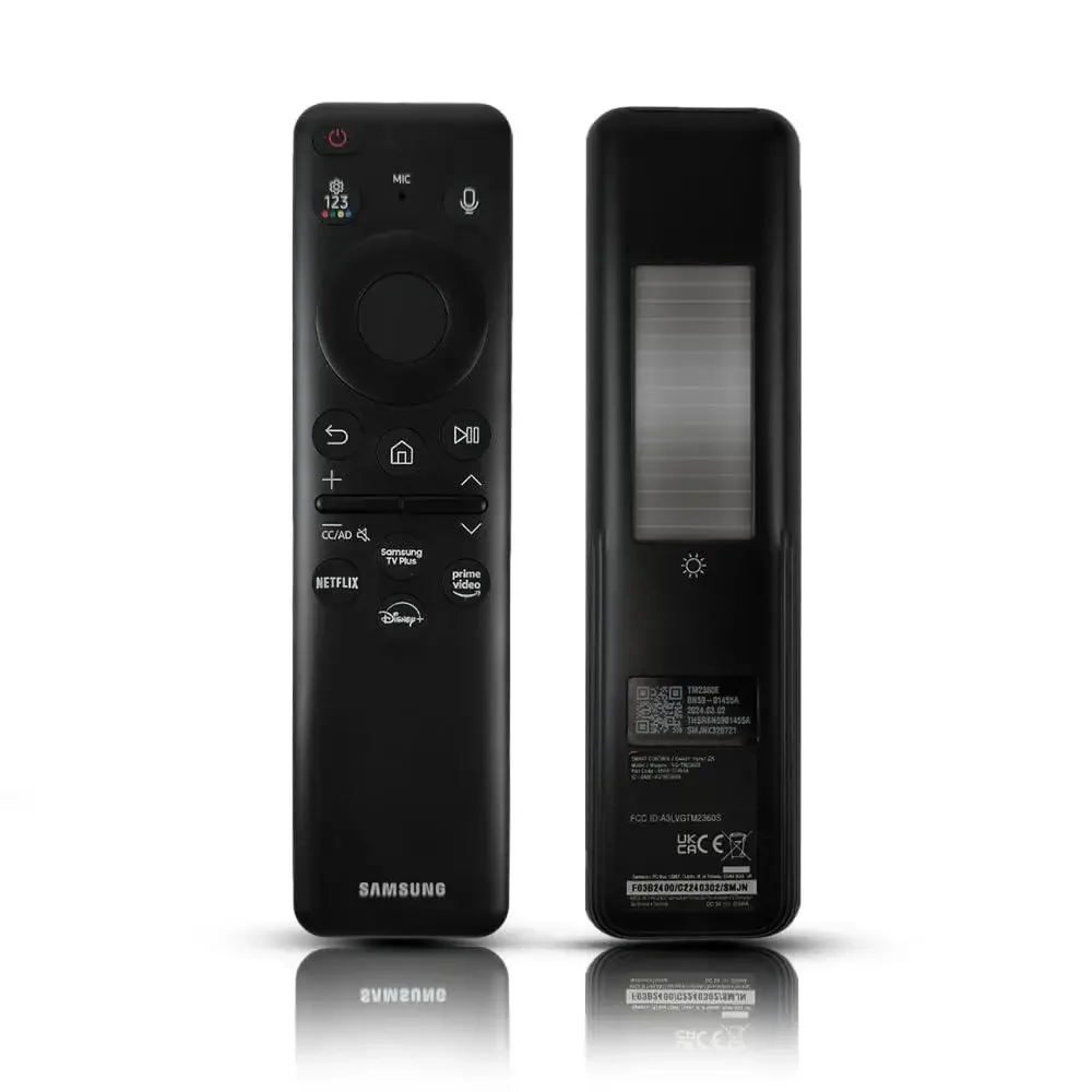 Samsung Smart TV Remote Control Q60 Q70 Q80 QN85 QN90 S95C LS03D Voice Eco-Friendly USB Type-C Shortcut Netflix Disney  Prime