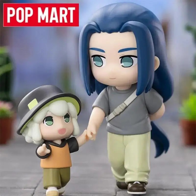 POP MART The Legend of Hei Daily Life 2-Serie Blind Box Spielzeug Kawaii Anime Actionfigur Überraschung Mystery Box Puppe Desktop-Modell