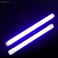 1Pcs T5 T8 Mosquito Killer Lamp Tube 6W 8W 10W 15W UV Light Tubes 365nm Ultraviolet Pest Housefly Fly Bug Insect Trap Blue Light