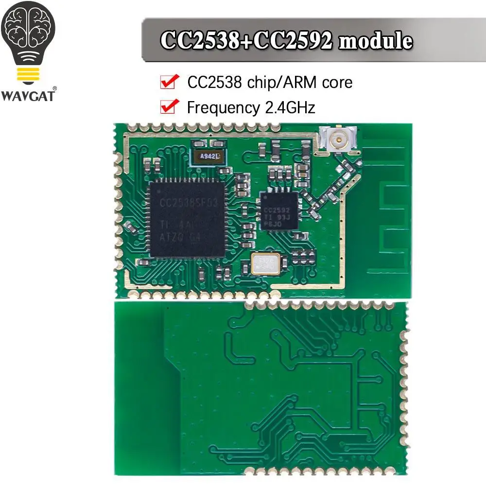 WAVGAT CC2538 + CC2592 module Communication distance Support zigbee/6lowpan