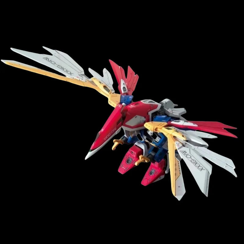 EW Wing XXXG-01W Tipo Zero Prototipo senza peli Hg 1/144 Assemblare il modello Action Figures Ornamenti per il desktop Giocattolo Regalo da collezione