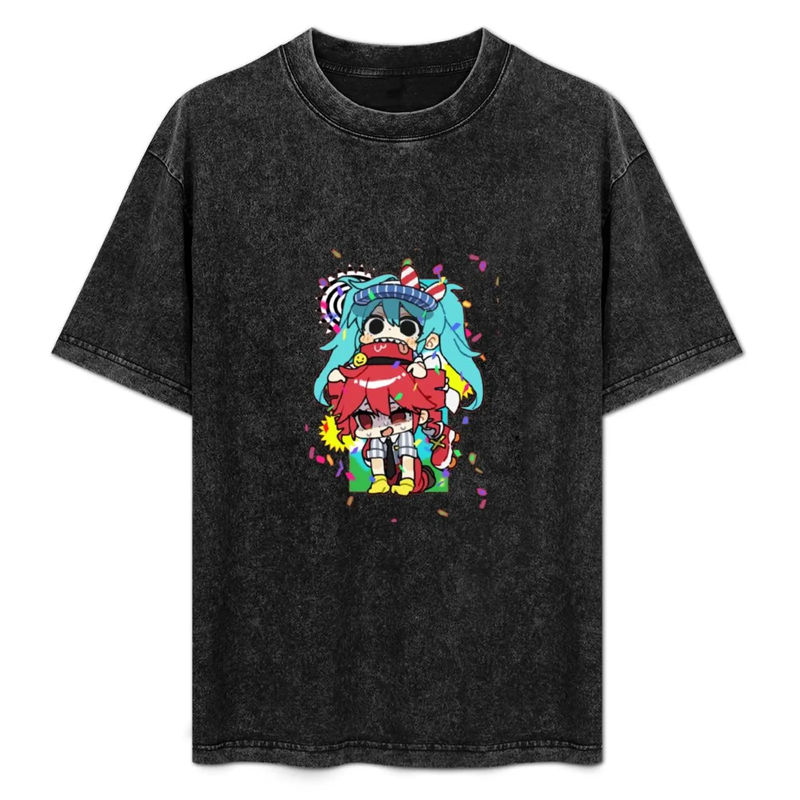 Mesmerizer - Teto & Miku T-Shirt Short sleeve tee plus size clothes mens shirts graphic tee