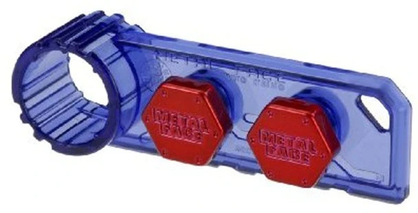 

GENUINE beyscollector BB-66 Metal Face Bolt Custom Ver. (Blue / Red)