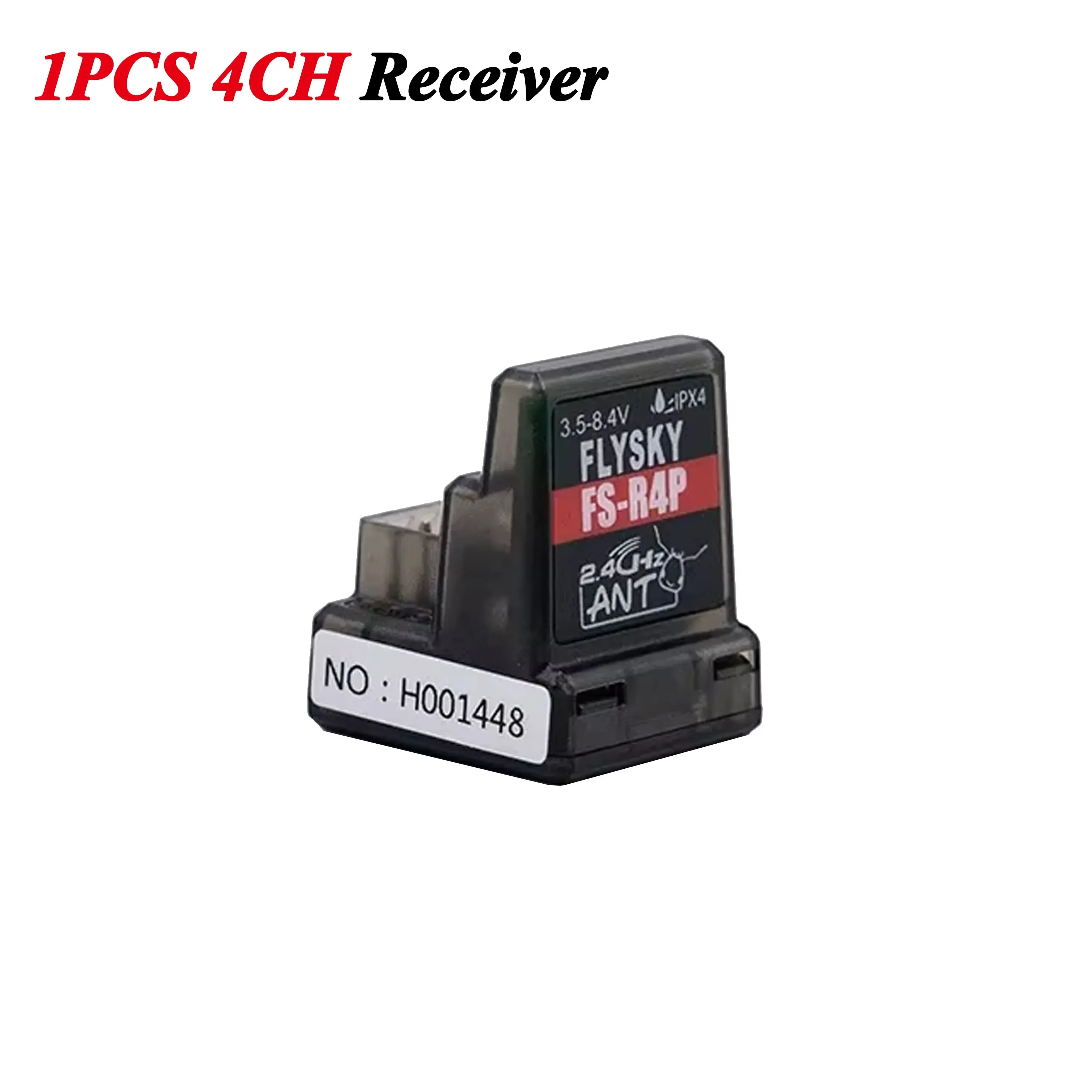 Original FLYSKY FS-R4P Wireless Four Channel High Speed Receiver ANT Protocol Used for G7P G4P MG7 ST8 Remote Control