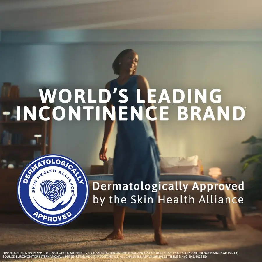 Sensitive Care Incontinence Pads, Bladder Control, Postpartum for Women, Overnight Absorbency, Extra Coverage, 135 Count