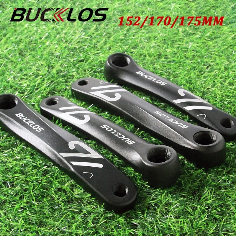 BUCKLOS Bicycle Crank Arms 152/170/175MM Square/Diamond/Spline Hole Cranks  E-Bike Crank Arm Bike Crankset Cycling Accessories