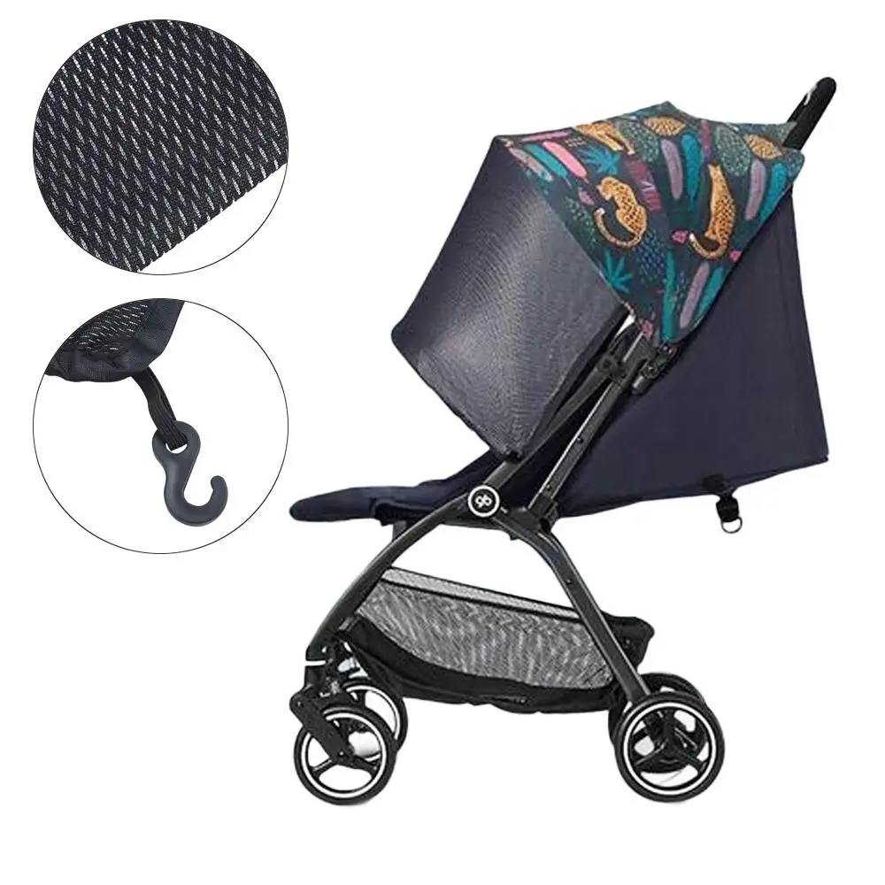 Band Canopy Cover Sun Hood Pram Stroller Accessories Carriage Sun Shade Baby Stroller Sun Visor Pushchair Cap Sunshade Cover