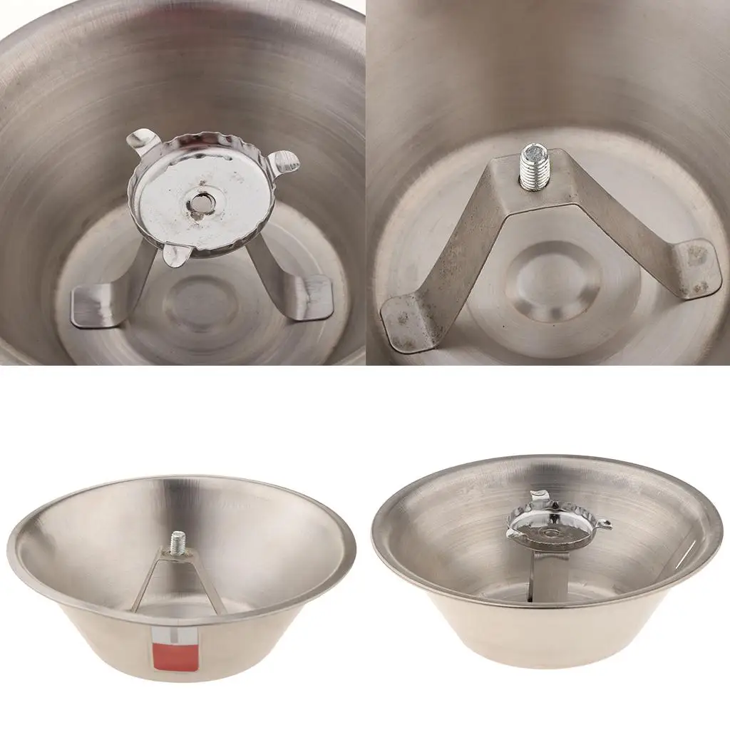 Steel Hood Oil Cup Durable Range Hood Bowl Replacement Oil Catcher Simple Maintenance for Busy Kitchen