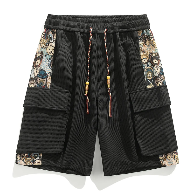 (40-150kg)Large Size Men's Shorts, Summer Casual Work Pants, Korean Version Trendy Shorts, Plus Size Shorts 5XL 6XL 7XL 8XL