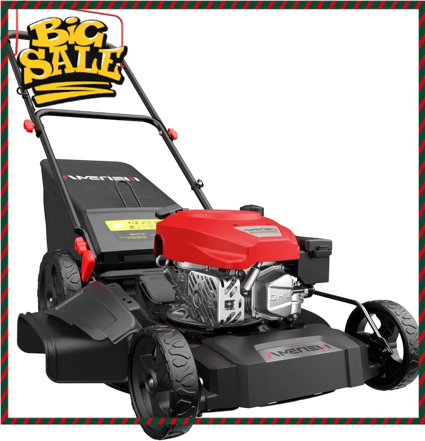 

Горячая распродажа: Настраиваемая 21-дюймовая бензиновая газонокосилка 3-в-1, с двигателем 144 куб. см, 4-тактным OHV, 6-ступенчатой регулировкой высоты, эффективная