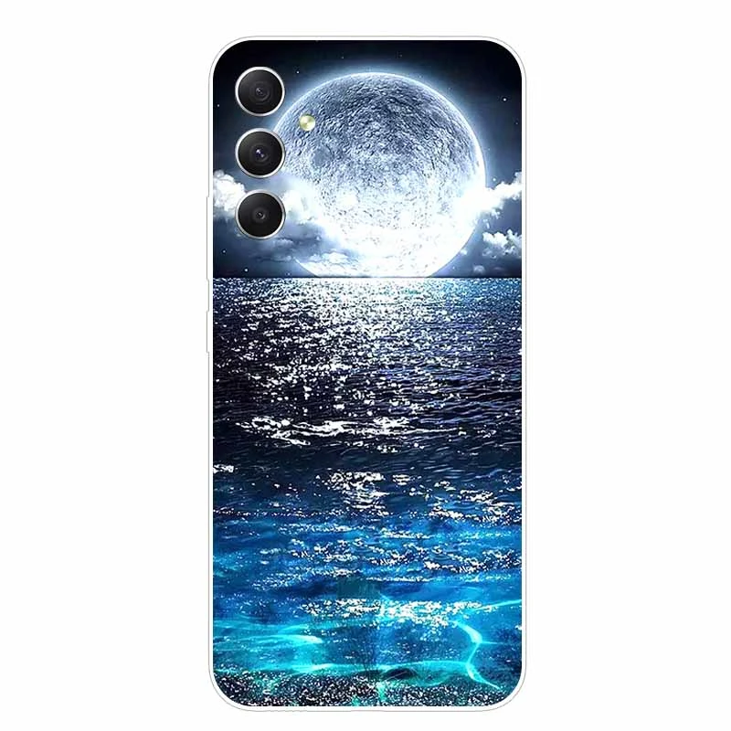 Telefoon Cover Voor Galaxy M55 5G Case M556B Mooie Zachte Siliconen Clear TPU Fundas voor Samsung Galaxy M55 5G Back Covers M55 6.7''