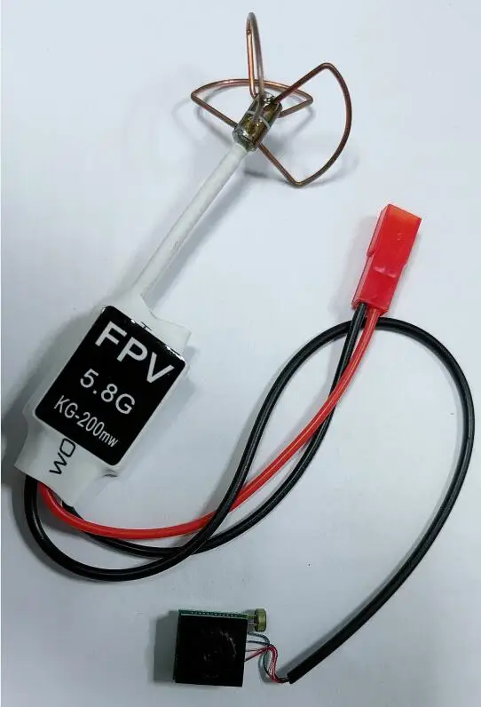 KG-200MW Мини 200 МВт 5,8 ГГц FPV Люменier TX5G2R Передатчик VTX с микрокамерой Антенна клевера для радиоуправляемого дрона AKK A2 TS351 ts5823