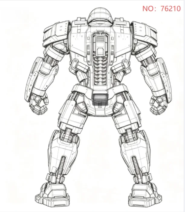The 2026 New Doll Mecha Building Set Is Suitable for Collectors To Assemble and Choose for Home Decoration.