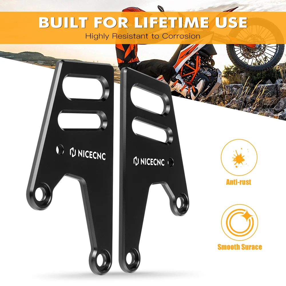 For KTM 690 Enduro/R SMC/R 2008-2023 Heel Guard Cover Rack-less Bags Bracket Husqvarna 701 Enduro 701 Supermoto GasGas ES SM700