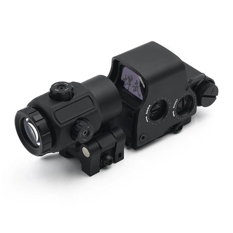 Holy Warrior EXPS3 558 Holographic Red Dot Sight G43 3X Magnifier US FLAG