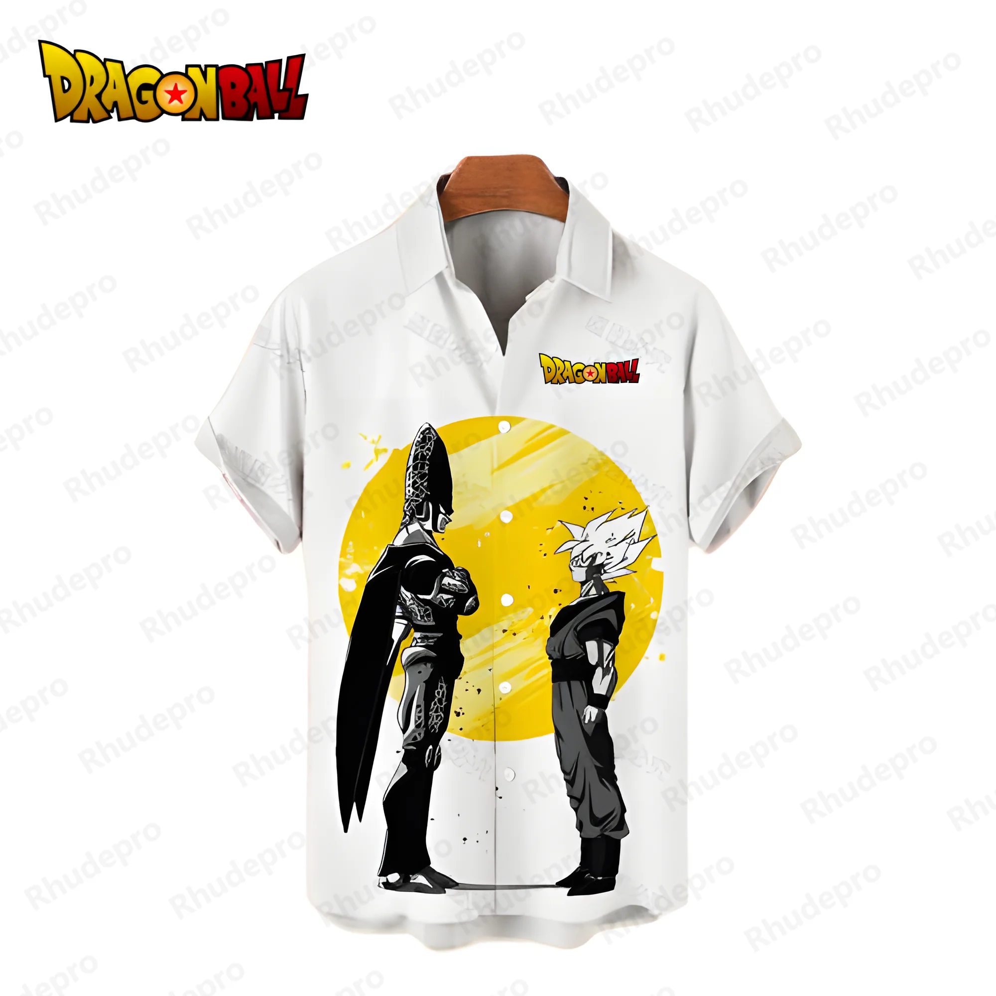 Men's Shirts Vegeta Dragon Ball Z Fashion Hawaiian Shirt 2024 Shirts and Blouses Summer Streetwear Oversized Cool Goku Y2k