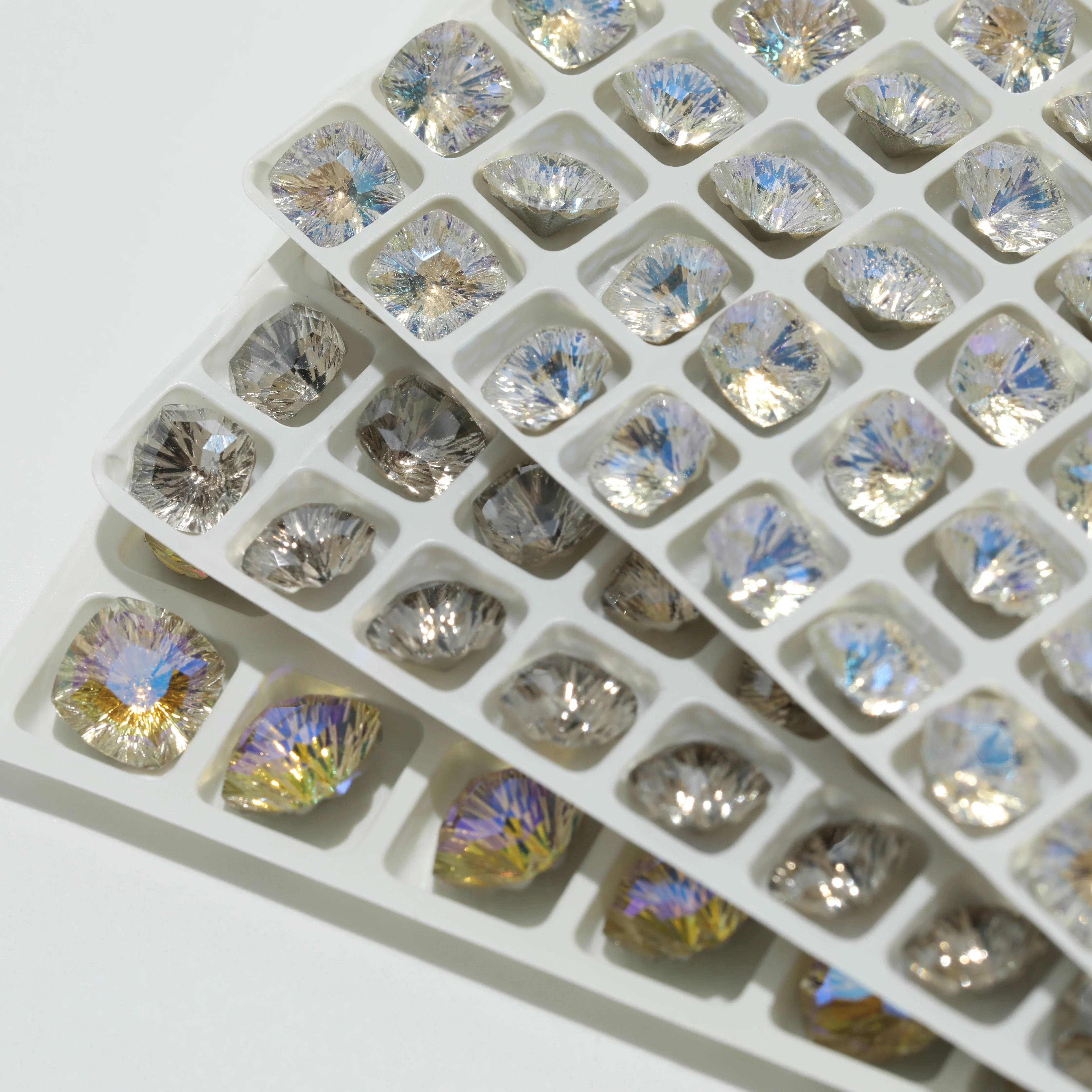 GRST Glänzende Kristallsteine DV4460 Squircle Fancy Stones Premium Millennium Series Strasssteine DIY für Nagelkunst, Hochzeitskleider und Zubehör – Detail 4