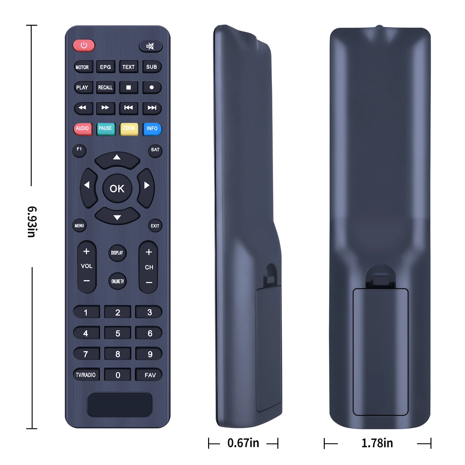 Remote Control For Istar X1500 X2200 X25000 ZEED222 ZEED333 A1600 ZEED4 EED222