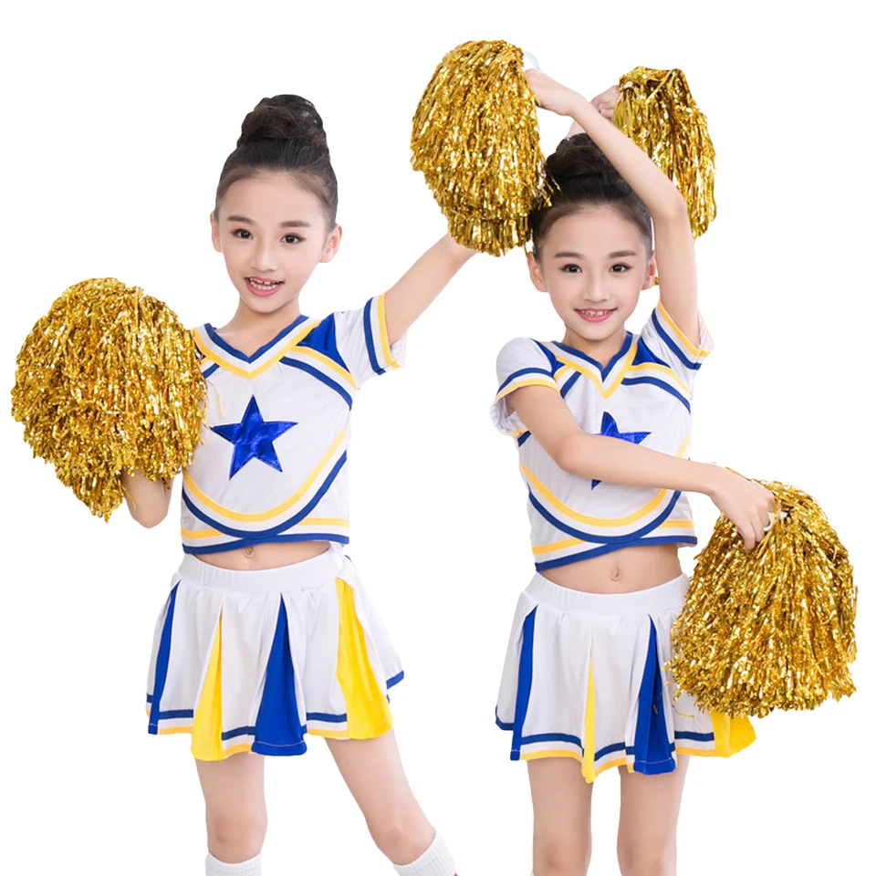 LOLANTA Costume de Cheerleader pour Filles Déguisement