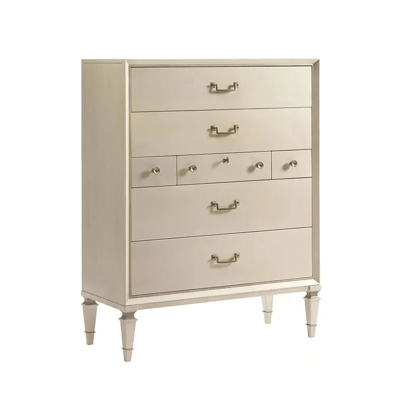 

Modern antique dresser solid wood bedroom furniture with stainless steel unique living room home storage space