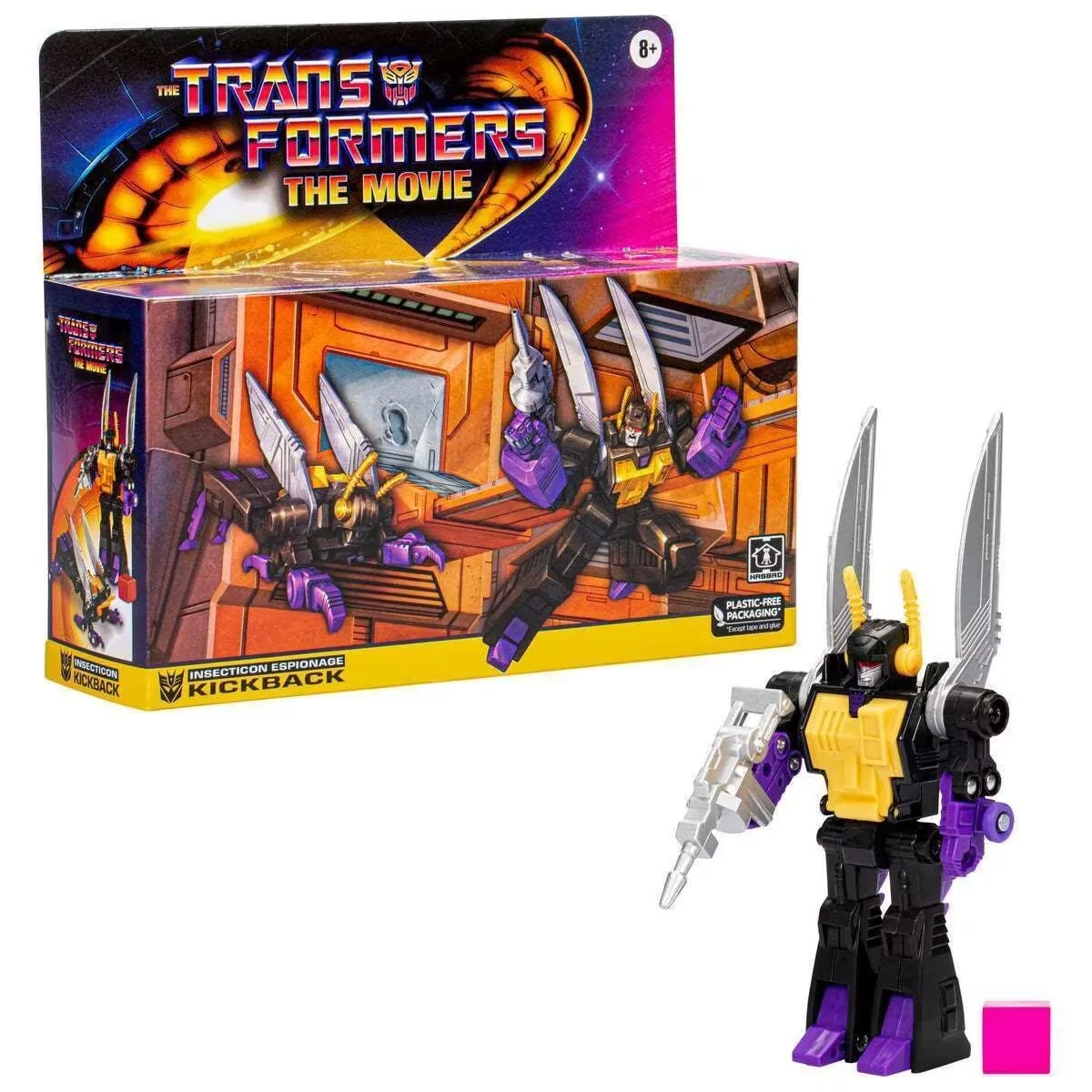 Takara Tomy Hasbro Transformers Retro TF1986 película G1 Retro Kickback Walmart figura de acción colección de robots figuras de fantasía