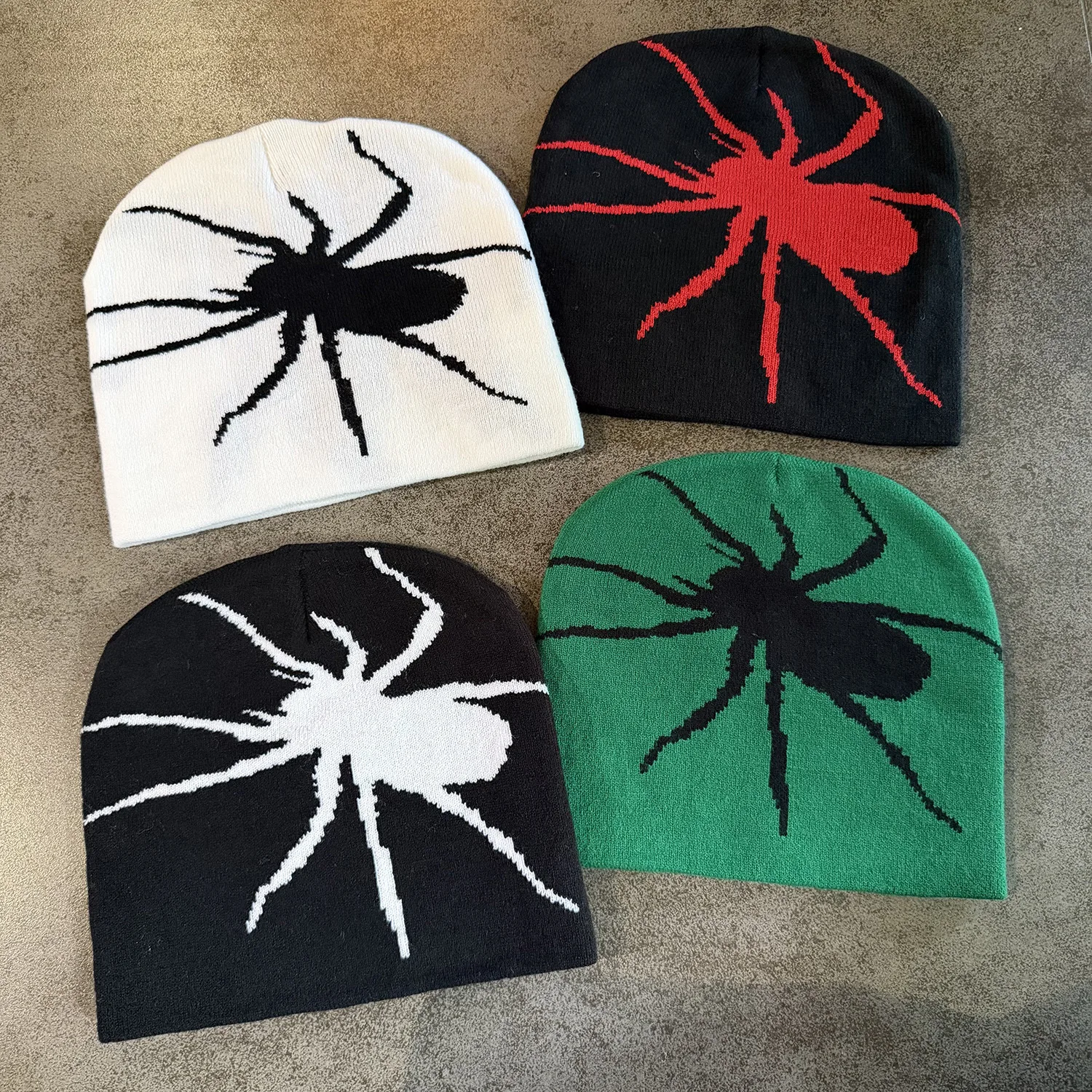 Fashionable Woolen Hat, Warm, Windproof, Poisonous Spider, Autumn and Winter Men's and Women's Knitted Hat