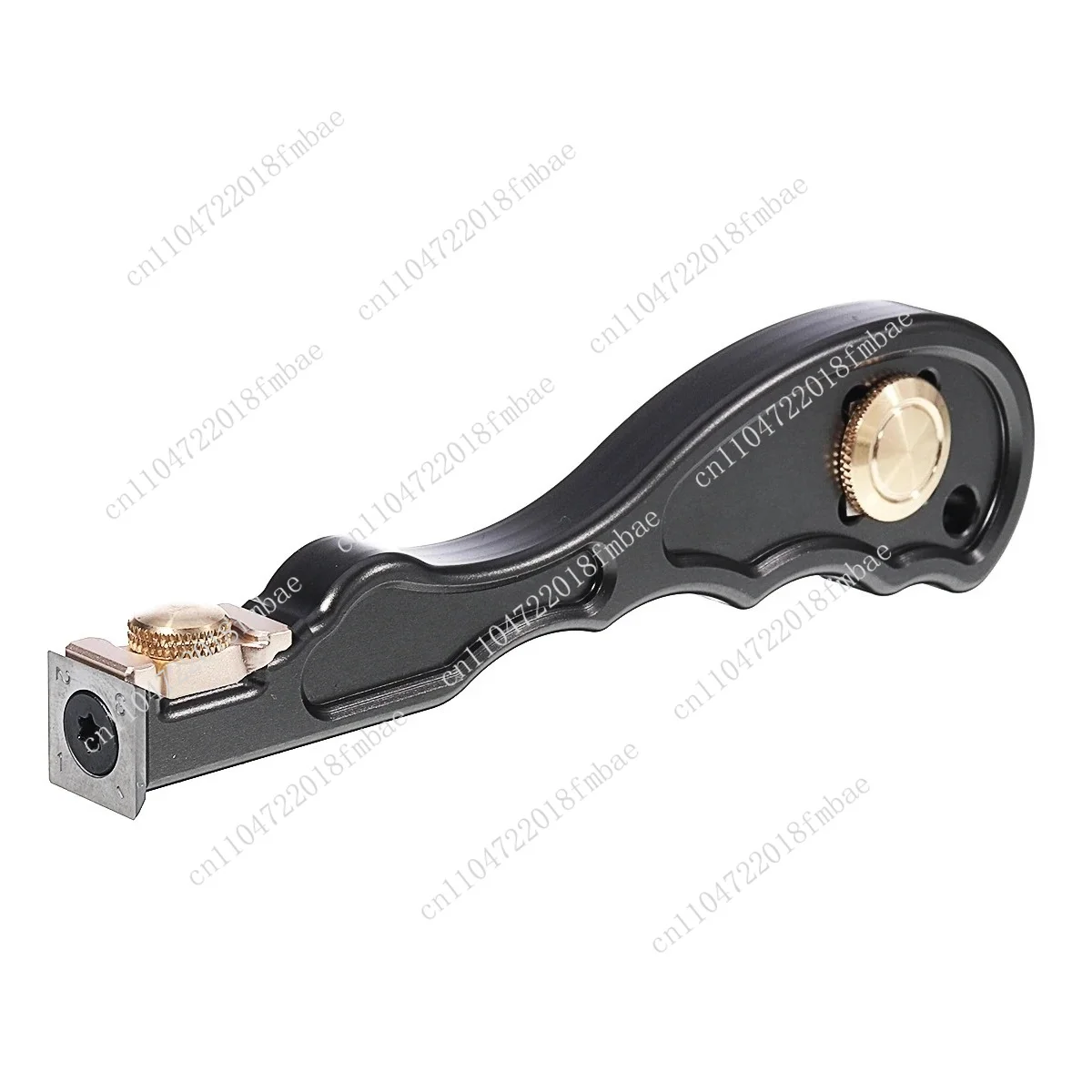 2-In-1 Mini Carbide Blade Scraper Rubber Scraper Disassembly Aluminum Alloy Handle Woodworking Tools